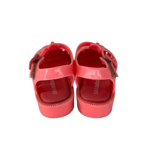 Mini Melissa Toddler Mini Possession Jellies Pink sz 8 - Picture 9 of 12